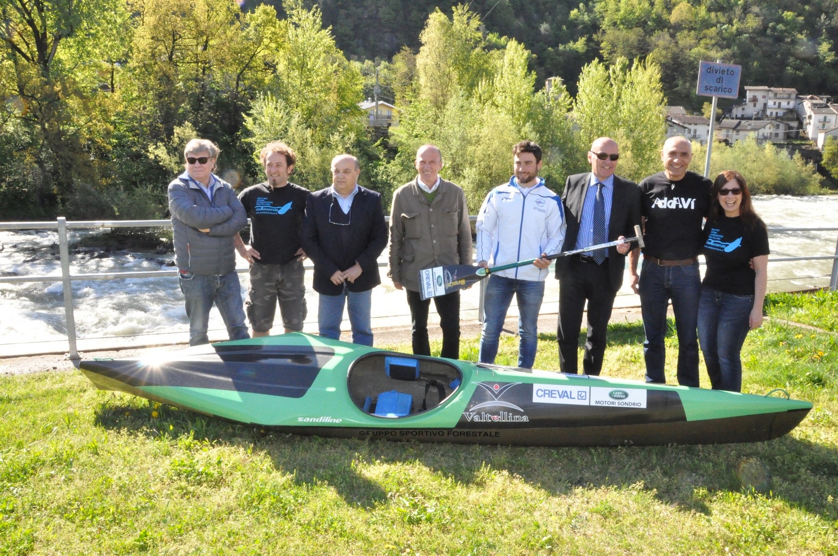 CONFERENZA STAMPA GARA CANOA